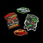 NEW J-BUILT INDUSTRIES LOGO STICKERS