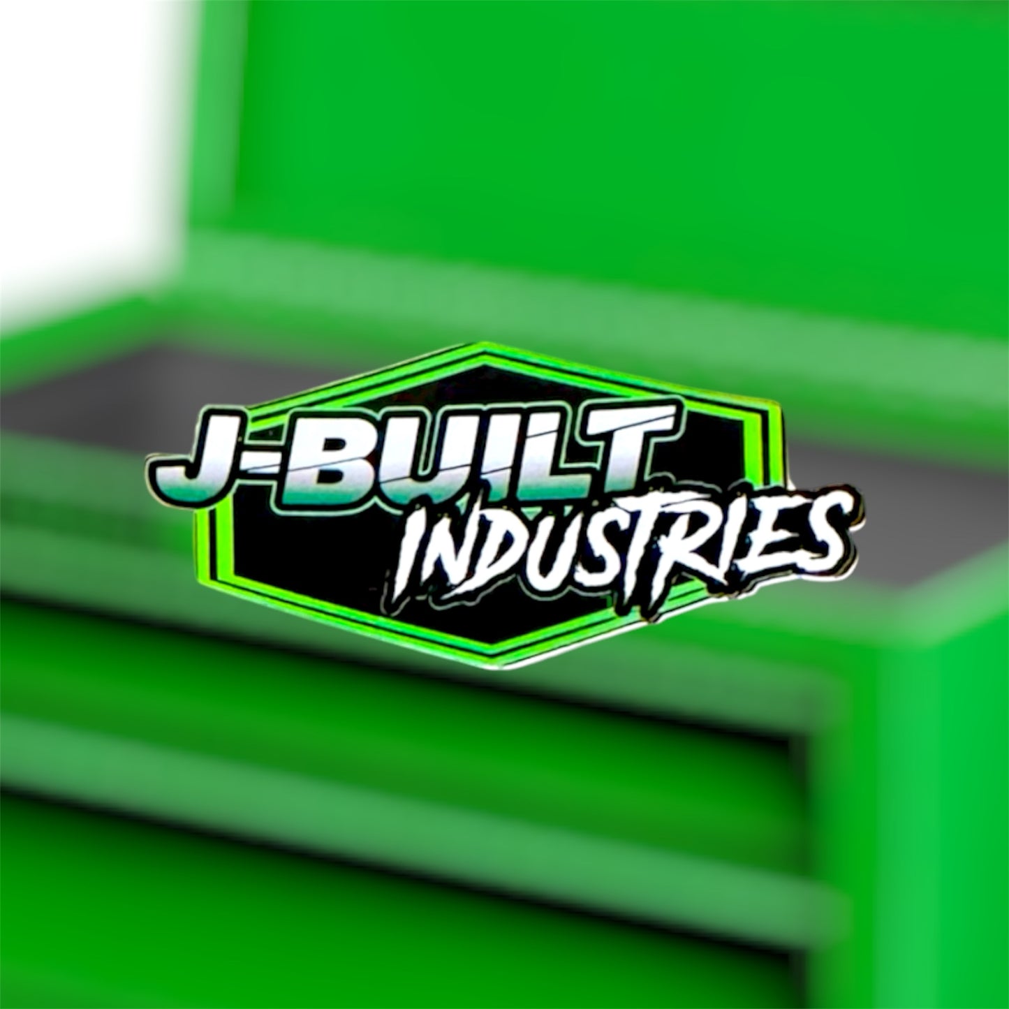 NEW J-BUILT INDUSTRIES LOGO STICKERS